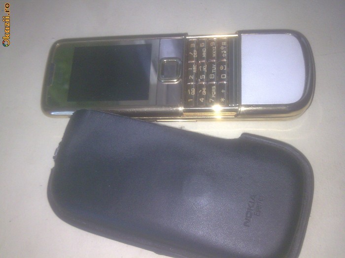 Nokia 8800 Sapphire Arte Gold foto mare