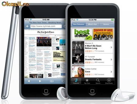 iPod Touch 16 GB version 3.1.3 foto mare