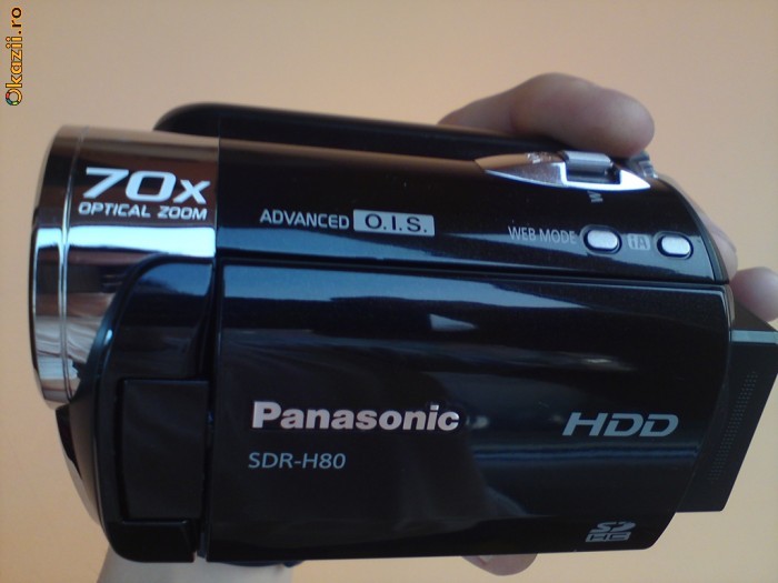 PANASONIC SDR-H80 foto mare