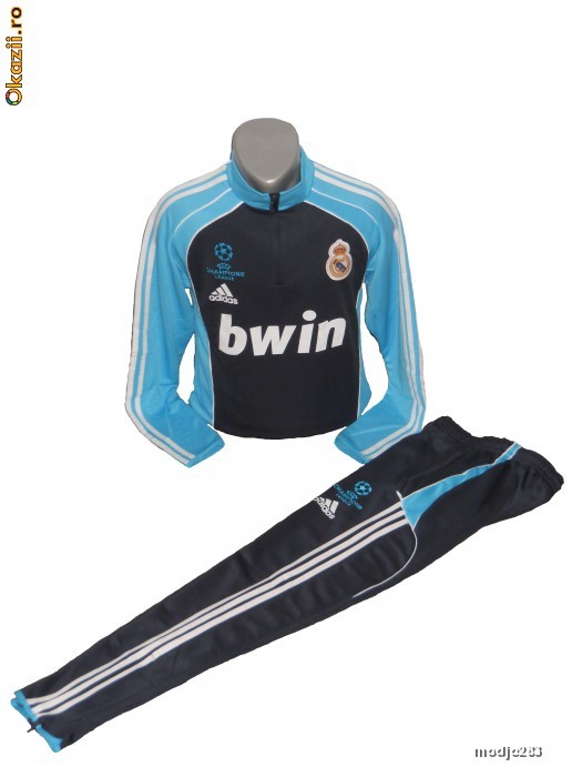 TRENING ADIDAS CU PANTALONI CONICI REAL MADRID (ADIDAS ADIDASI) foto mare