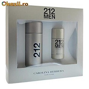 Carolina Herrera 212 Men set Set 100+75 pentru barbati foto mare
