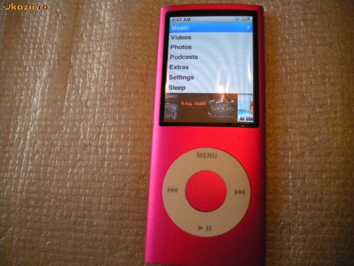 Ipod Nano 8gb,Gen. 4 -ROZ,Impecabil foto mare