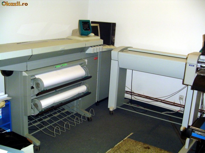 PLOTTER + SCANER COLOR  OCE TCS 400(INKJET) foto mare