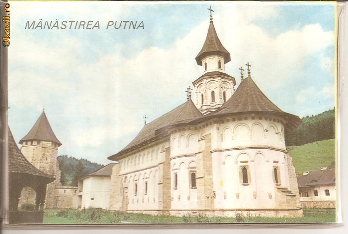 set diapozitive MANASTIREA PUTNA foto mare