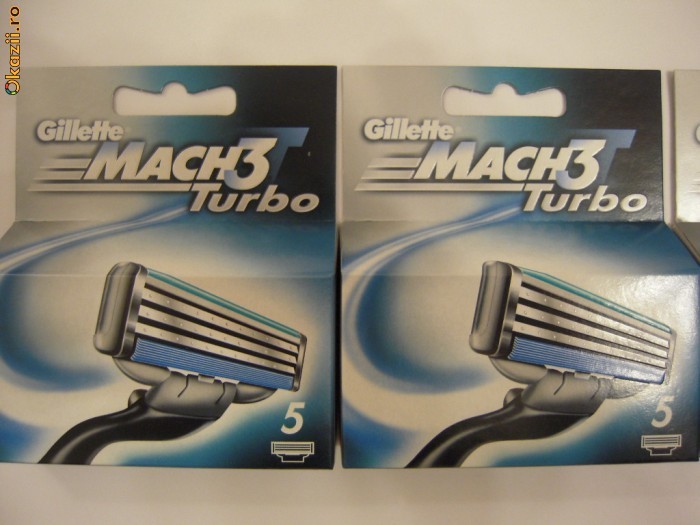 REZERVE GILLETTE MACH 3 TURBO foto mare