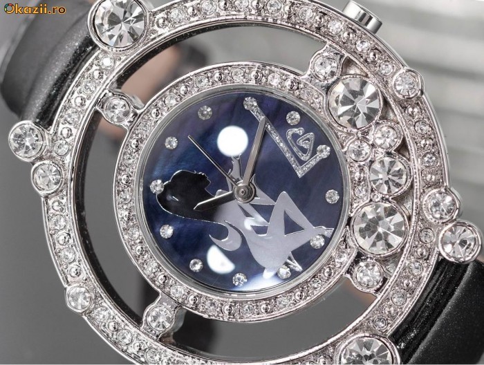 CEAS cristale SWAROVSKI , Luscious Girls Black  ! ! ! foto mare
