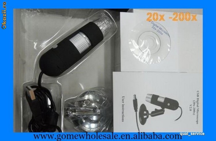 Microscop USB Model BW708A foto mare