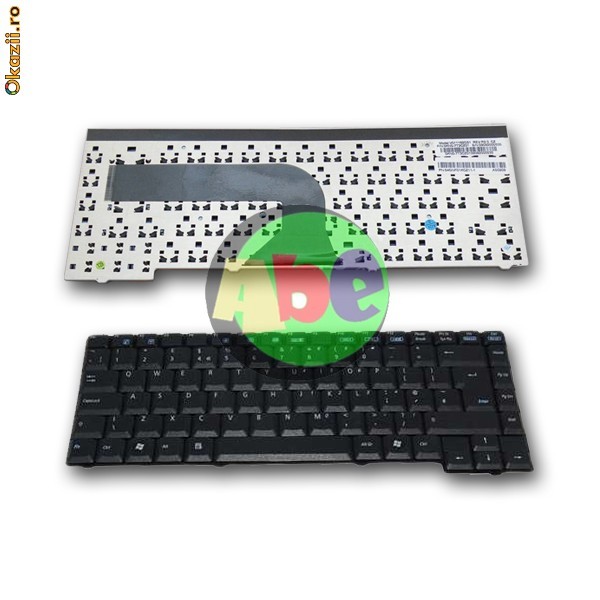 TASTATURA LAPTOP ASUS Z94 A9T X50 X51 V011162CS1 04GNF01KUS11-1 foto mare
