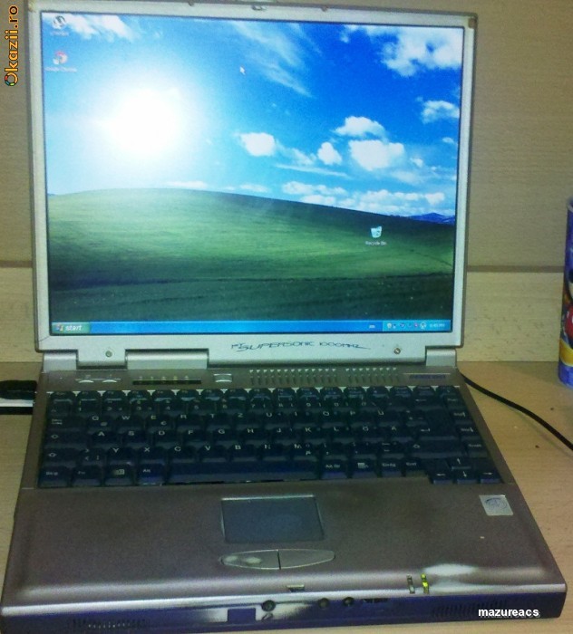 Laptop PIII 1000mhz Gericom A440 foto mare