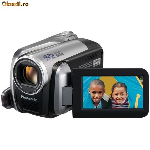 Camera video Panasonic Hard disk 40gb( SDR-H40), zoom optic 42X foto mare