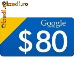Campanii google adwords 100euro  - vouchere 80-100$ cupoane adwords foto mare