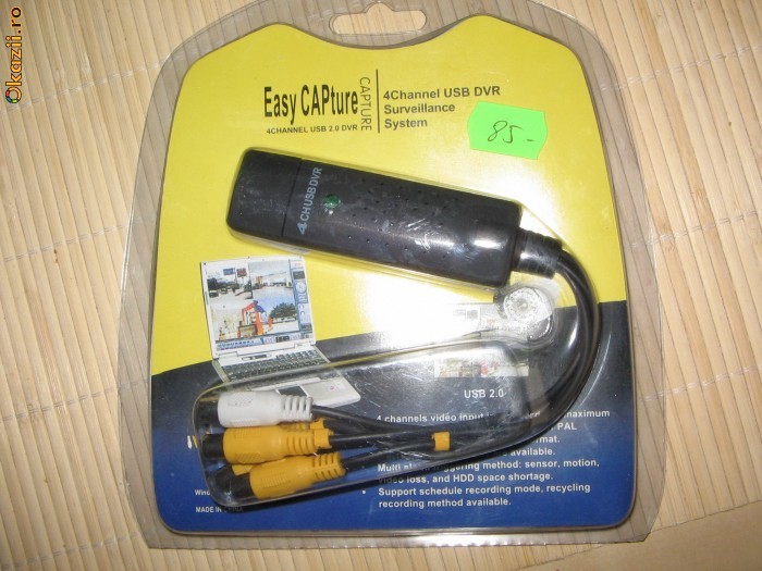 Vand EasyCap pentru captura video USB foto mare