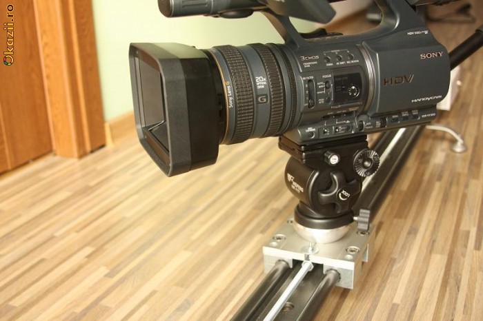 DryLin Dolly Germania Slider Travling slide sistem 1,5 m motorizat cap trepied camera linear slider vand time lapse okazii igus dry lin foto mare