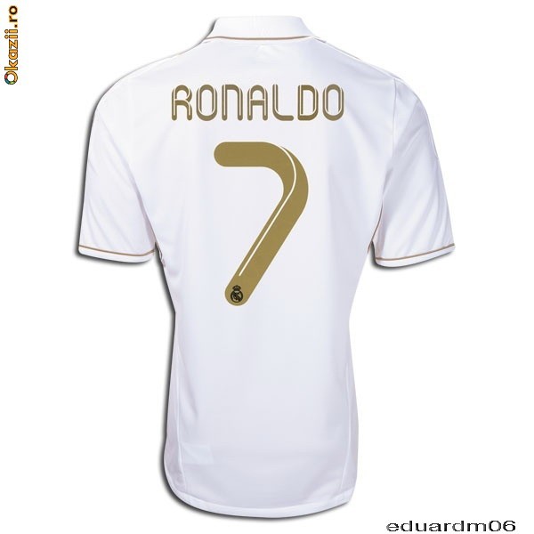 TRICOU ADIDAS: RONALDO-REAL MADRID! foto mare
