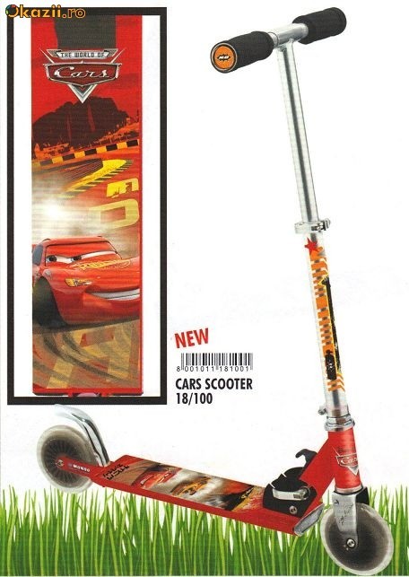 Trotineta Cars-Trotinete Copii-TRANSPORT GRATUIT!!! foto mare