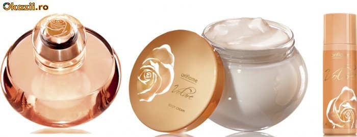 set parfum+crema de corp+deodorant VOLARE Oriflame  sigilate foto mare