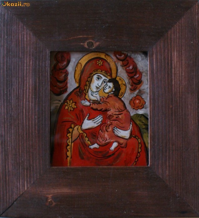 Fecioara Maria cu pruncul foto mare