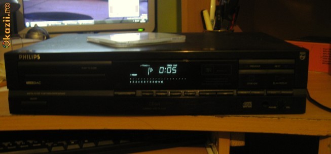cd player  philips cu telecomanda Cd614 foto mare