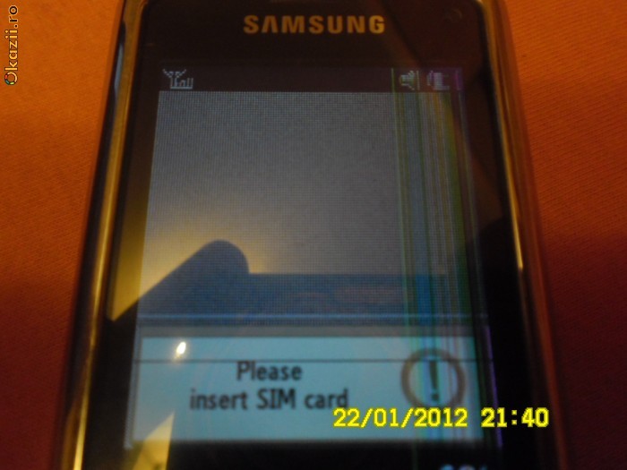 Samsung G800 cu Display crapat foto mare