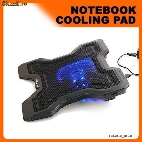 Cooler laptop, masuta suport laptop cu reglare viteza cooler USB, model nou, foto mare
