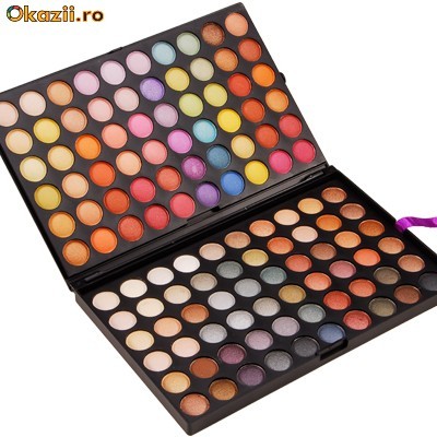 Trusa Make-up 120 Culori Farduri Profesionala FRAULEIN Machiaj + CADOU! foto mare