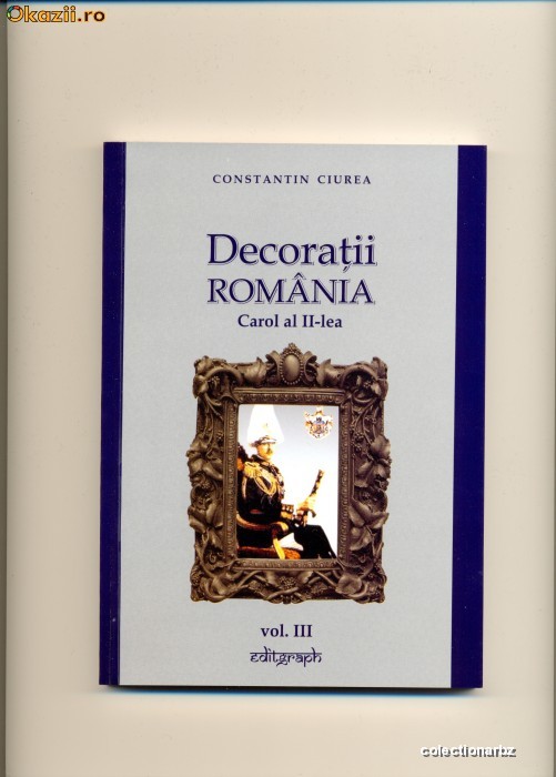 Catalog decoratii Romania-Carol-II foto mare