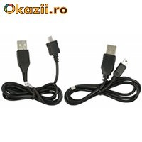 SET complet - Cablu de date USB / micro USB + USB / mini USB! foto mare