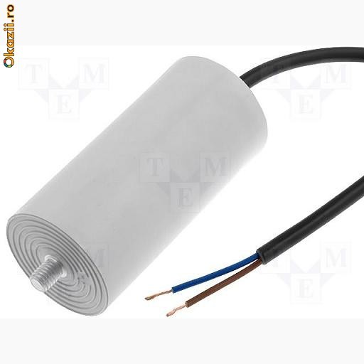 CAPACITOR MOTOR RUN 25UF 425V foto mare