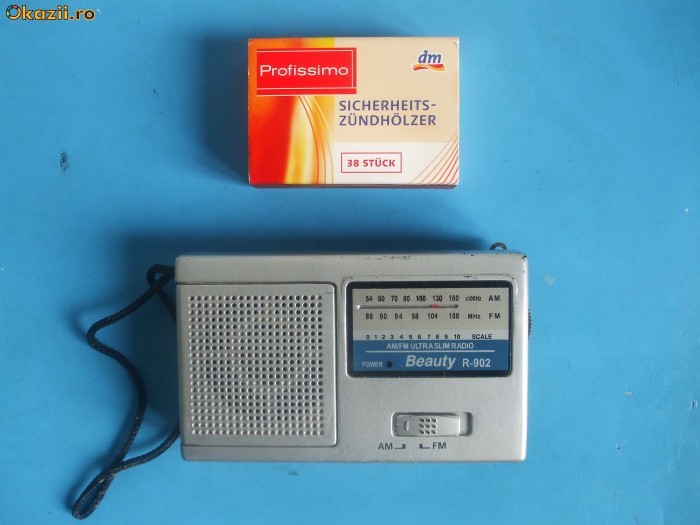 Aparat radio mic pentru colectii foto mare
