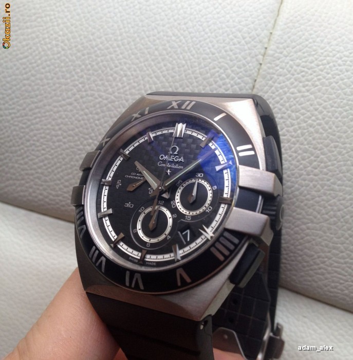 Ceas OMEGA Constellation Double Eagle Titanium (Rolex Breitling Hublot) foto mare