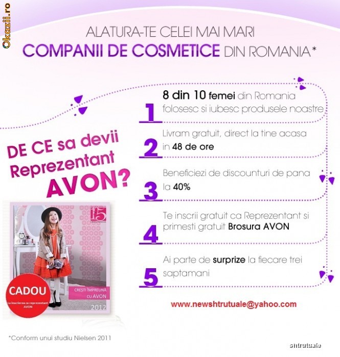 Inscriu Reprezentanti AVON foto mare