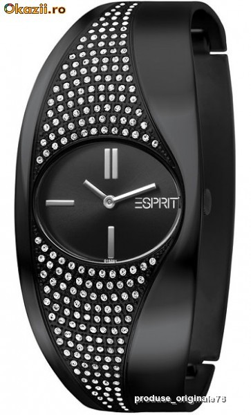 Ceas dama elegant ESPRIT STARLITE NIGHT tip baratara, NOU CU ETICHETA, cutie cadou IN STOC foto mare