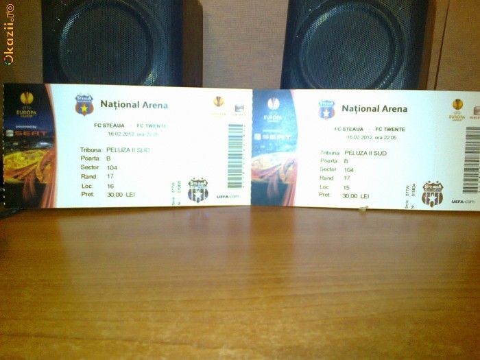 Bilete Steaua-Twente foto mare