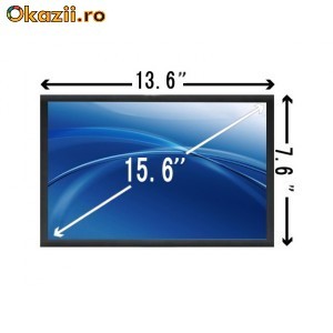 Ecran laptop 15.6 LED 1366*768 GLOSSY (Lucios) display panel N156B6-L01 foto mare