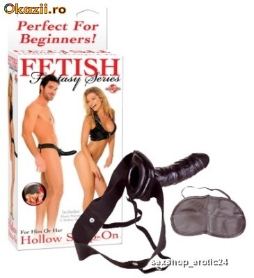 Strap-On unisex - Hollow Fantasy - negru foto mare