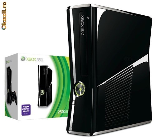 Vand sau Schimb Xbox 360 slim 250 GB(cu garantie) foto mare