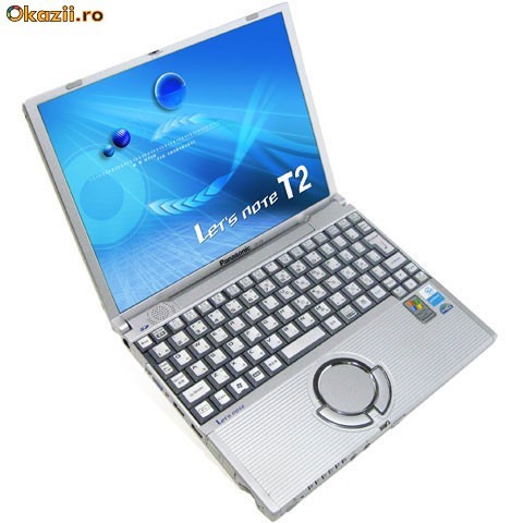 Panasonic ToughBook CF-T2, Intel Pentium M 1,1Ghz, 512Mb, 30 GB, Display 12,1&rdquo; TOUCHSCREEN, Wireless, Greutate 1.1Kg foto mare