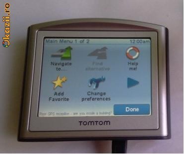 gps TOMTOM ONE 3RD EDITION DEFECT harta Italiei foto mare
