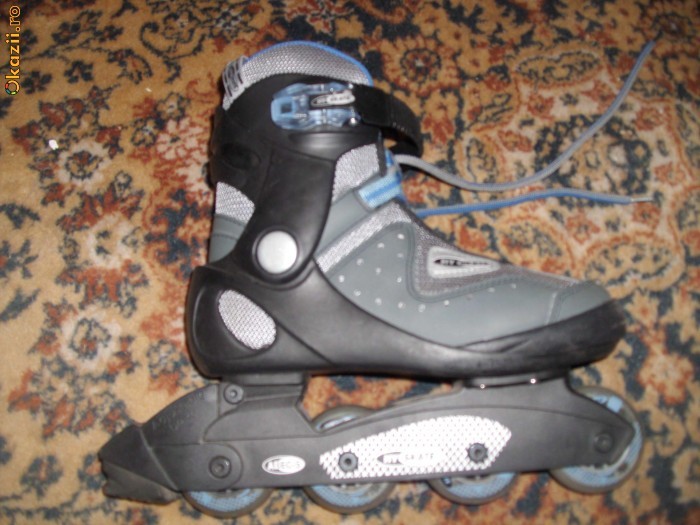 Role HYSKATE, marimea 37, aproape noi, cu genunchiere si cotiere foto mare