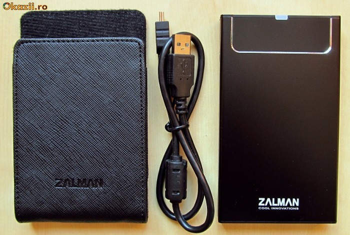 Hard disk extern ZALMAN (Western Digital) - 160GB - USB 2.0 foto mare