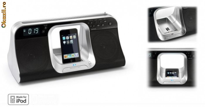 iPod,Iphone dock station Lenco ipd-5100 foto mare