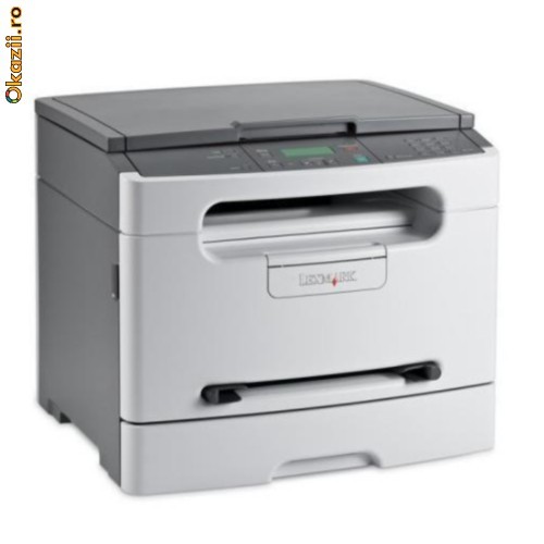 Lexmark X203N, multifunctional laser mono, A4 foto mare