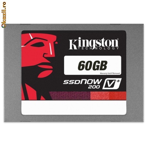 SSD Kingston V+ 200 60GB SATA3 foto mare