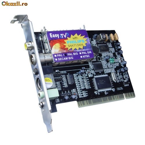 TV Tuner PCI SERIOUX EasyTV ETVT-PCI, telecomanda foto mare