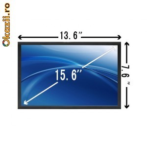 Ecran laptop 15.6 LED 1366x768 GLOSSY (Lucios) display panel B156XW02 foto mare