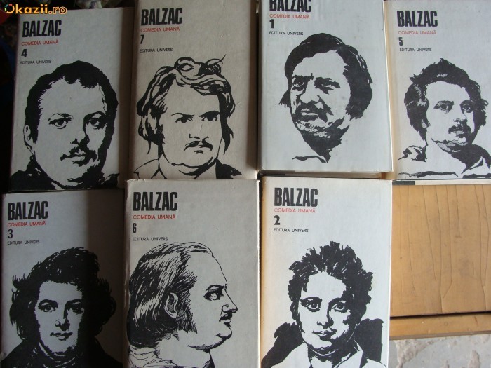 Honore de Balzac - Comedia umana vol 1-7 foto mare