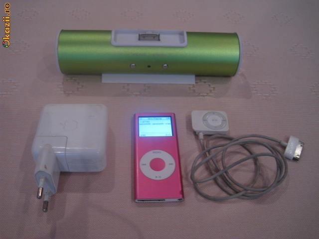 Vand / schimb IPod Nano 4GB original cu accesorii foto mare