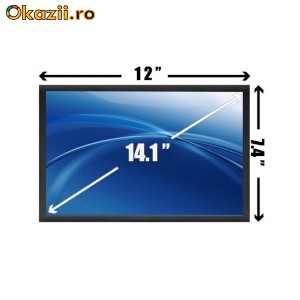 Ecran laptop 14.1 LCD 1440*900 Glossy (Lucios) display panel N141C3-L04 foto mare