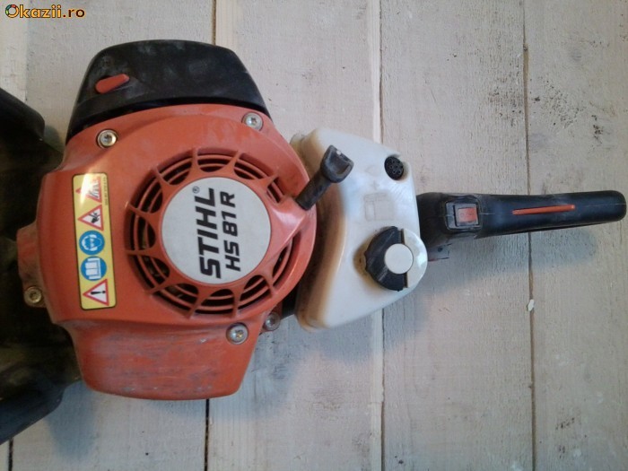 masina de tuns gard viu stihl hs 81 r foto mare