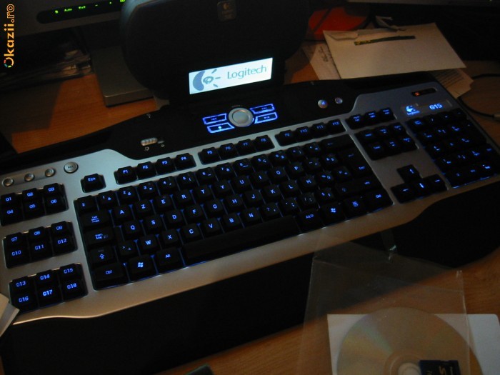 Tastatura Logitech G15 foto mare